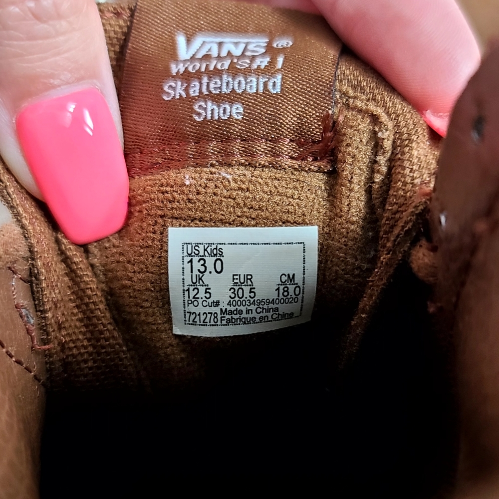 Vans Off the Wall Fringe Skate shoe - Picture 5 of 5